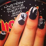 When heckling a bad movie from your living room couch isn't enough, add the robots of Mystery Science Theater — to your nails ($10 for the set) — and have some backup!
