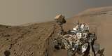 NASA's Curiosity Rover Takes A 'Selfie' To Celebrate Its First Martian Year