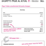 T-Mobile Third Party Charges