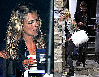 Photos of Kate Moss in London at the Reading Festival