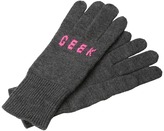 Kate Spade New York - Geek Chic Glove (Heather Grey/Vivid Snapdragon) - Accessories