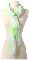 Steve Madden - Neon Molecules scarf (Lime) - Accessories